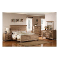 Coventry Panel / Shutter Headboard in Weathered Driftwood by Riverside Furniture | 32474 / 32484