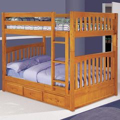 Weston Full Over Full Bunk Bed by Discovery World Furniture | 2115