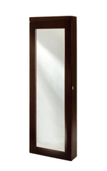 Over the Door Lighted Jewelry Cherry Armoire by Bellacor | JAOTDL-Cherry
