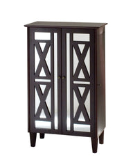 Free Standing Three Drawer Jewlery Cherry Armoire by Bellacor | JAWC-Cherry