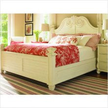 Lexington Long Cove Southampton Panel Bed in Shell Size: Queen