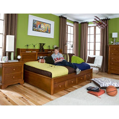 Cinnamon Two Drawer Lounge Storage Bed by Legacy Classic Furniture | 9810-5503 / 9810-5504