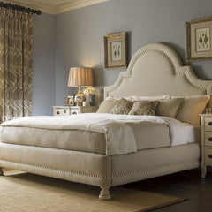 Twilight Bay Margaux Upholstered Bed in Gabrielle Taupe by Lexington | 01-0353-13C / 01-0351-623