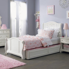 Arielle Bed in Antique White by Liberty Furniture | Arielle Bed in Antique White