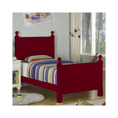 Splash of Color Panel Bed in Chili Pepper Red by Riverside Furniture | 112Bed H