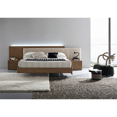 Edge Bed in Walnut by Rossetto USA | T411604345N29 / T411604375N29