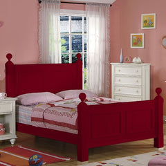 Splash of Color Panel Headboard in Chili Pepper Red by Riverside Furniture | 112H