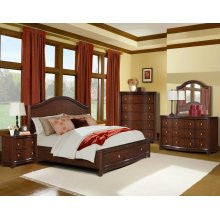 Encore Bedroom Set (Bed, Nightstand, Dresser and Mirror) - Klaussner Furniture