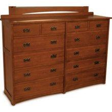 Mastercraft Collections Priarie Mission 12 Drawer Dresser