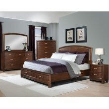 Eclipse Bedroom Set (Bed, Nightstand, Dresser and Mirror) - Klaussner Furniture