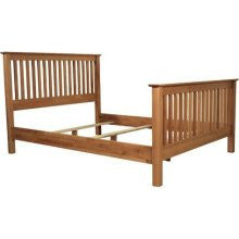 Maco Furniture Shaker Solid Alder Queen Bed
