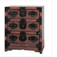 Oriental Furniture Asian Three Drawer Chest