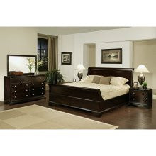 Abbyson Living HM-5050-5PC-K Plaza 5-Piece Sleigh King-size Bedroom Set