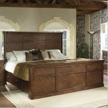 Somerton Barrington Panel Bed with Storage Drawers-King