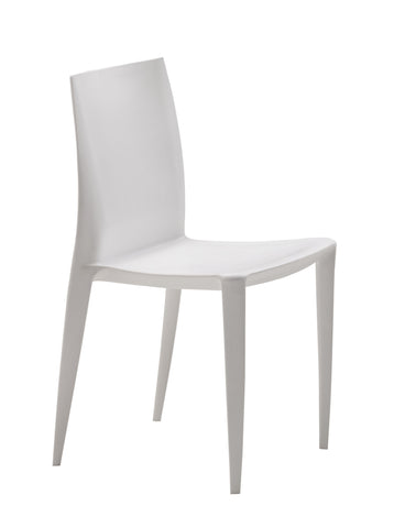 Laser Dining Chair White by Zuo Modern | 100320