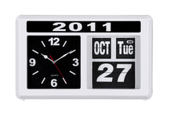 Retro Auto Flip Clock White by Zuo Modern | 10132