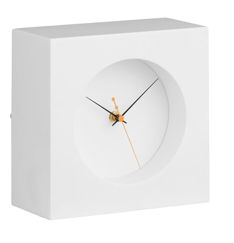 Porthole Table Clock White by Zuo Modern | 10154