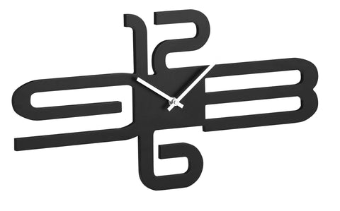 Astaire Wall Clock Black and White by Zuo Modern | 10158
