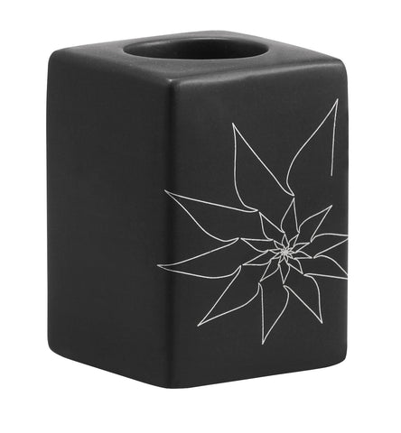 Blair Single Candle Holder Black by Zuo Modern | 10160