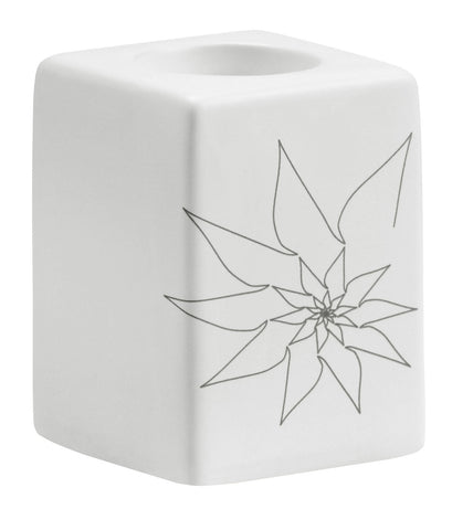 Blair Single Candle Holder White by Zuo Modern | 10161