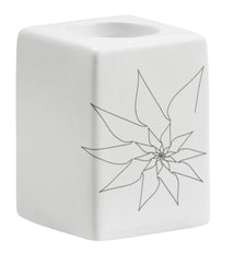 Blair Single Candle Holder White by Zuo Modern | 10161