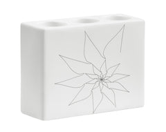 Blair Triple Candle Holder White by Zuo Modern | 10165