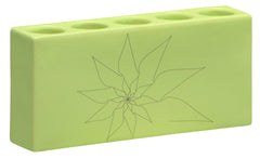 Blair Quintuple Candle Holder Green by Zuo Modern | 10171