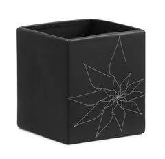 Brenda Square Vase L Black by Zuo Modern | 10172