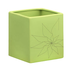 Brenda Square Vase L Green by Zuo Modern | 10175