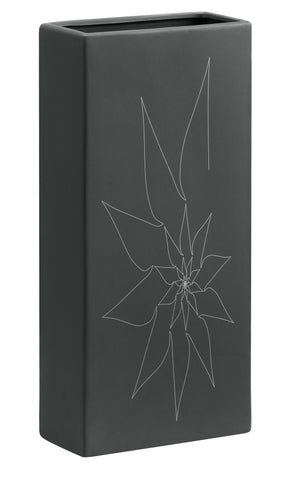 Blithe Rectangular Vase L Gray by Zuo Modern | 10186