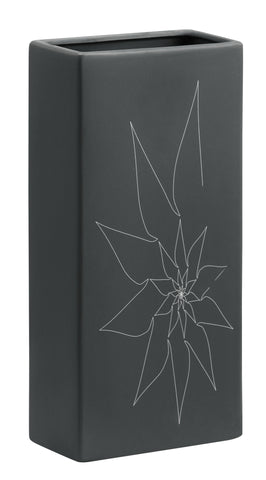 Blithe Rectangular Vase M Gray by Zuo Modern | 10190