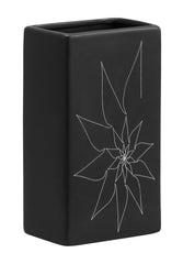 Blithe Rectangular Vase S Black by Zuo Modern | 10192
