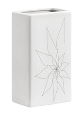 Blithe Rectangular Vase S White by Zuo Modern | 10193