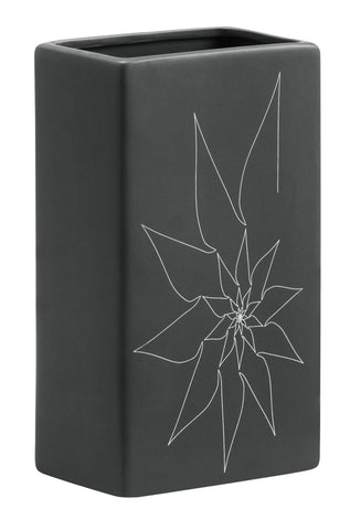 Blithe Rectangular Vase S Gray by Zuo Modern | 10194