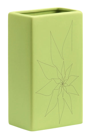 Blithe Rectangular Vase S Green by Zuo Modern | 10195