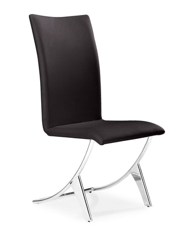 Delfin Dining Chair Espresso by Zuo Modern | 102103