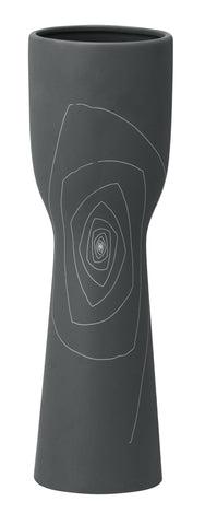 Brittany Chalice Vase M Gray by Zuo Modern | 10214