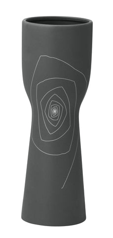 Brittany Chalice Vase S Gray by Zuo Modern | 10218