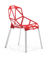 Obscure Dining Chair Red by Zuo Modern | 102248