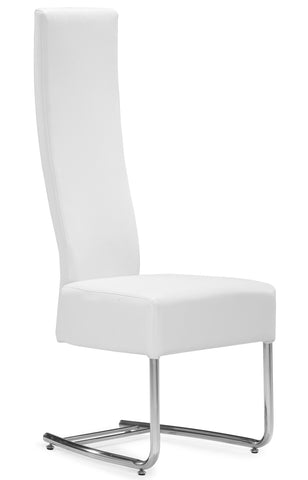 Pen Dining Chair White by Zuo Modern | 102281