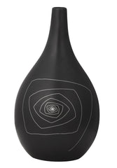 Blaise Round Vase L Black by Zuo Modern | 10232
