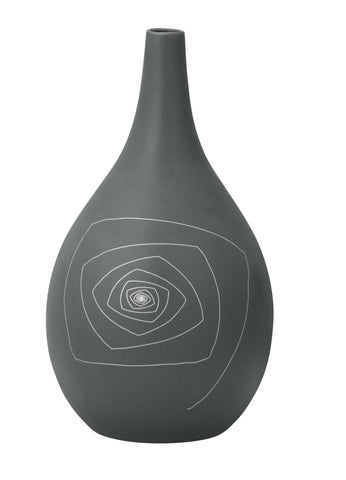 Blaise Round Vase L Gray by Zuo Modern | 10234