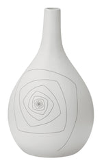 Blaise Round Vase M White by Zuo Modern | 10237