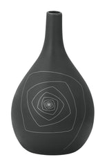 Blaise Round Vase M Gray by Zuo Modern | 10238