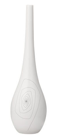 Belinda Round Vase M White by Zuo Modern | 10249