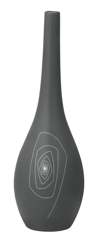Belinda Round Vase S Gray by Zuo Modern | 10254