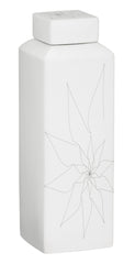 Bonnie Rectangular Vase M White by Zuo Modern | 10261