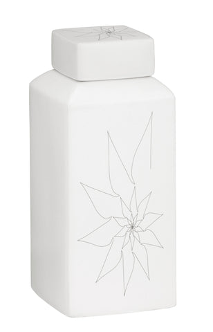 Bonnie Rectangular Vase S White by Zuo Modern | 10265