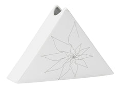 Bridget Triangular Vase L White by Zuo Modern | 10301