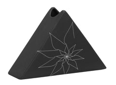 Bridget Triangular Vase S Black by Zuo Modern | 10304